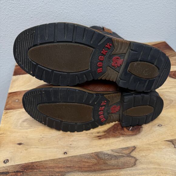 Rocky Boots Original Ride Flx Western Boot Women Size 8 M Waterproof - Picture 13 of 14